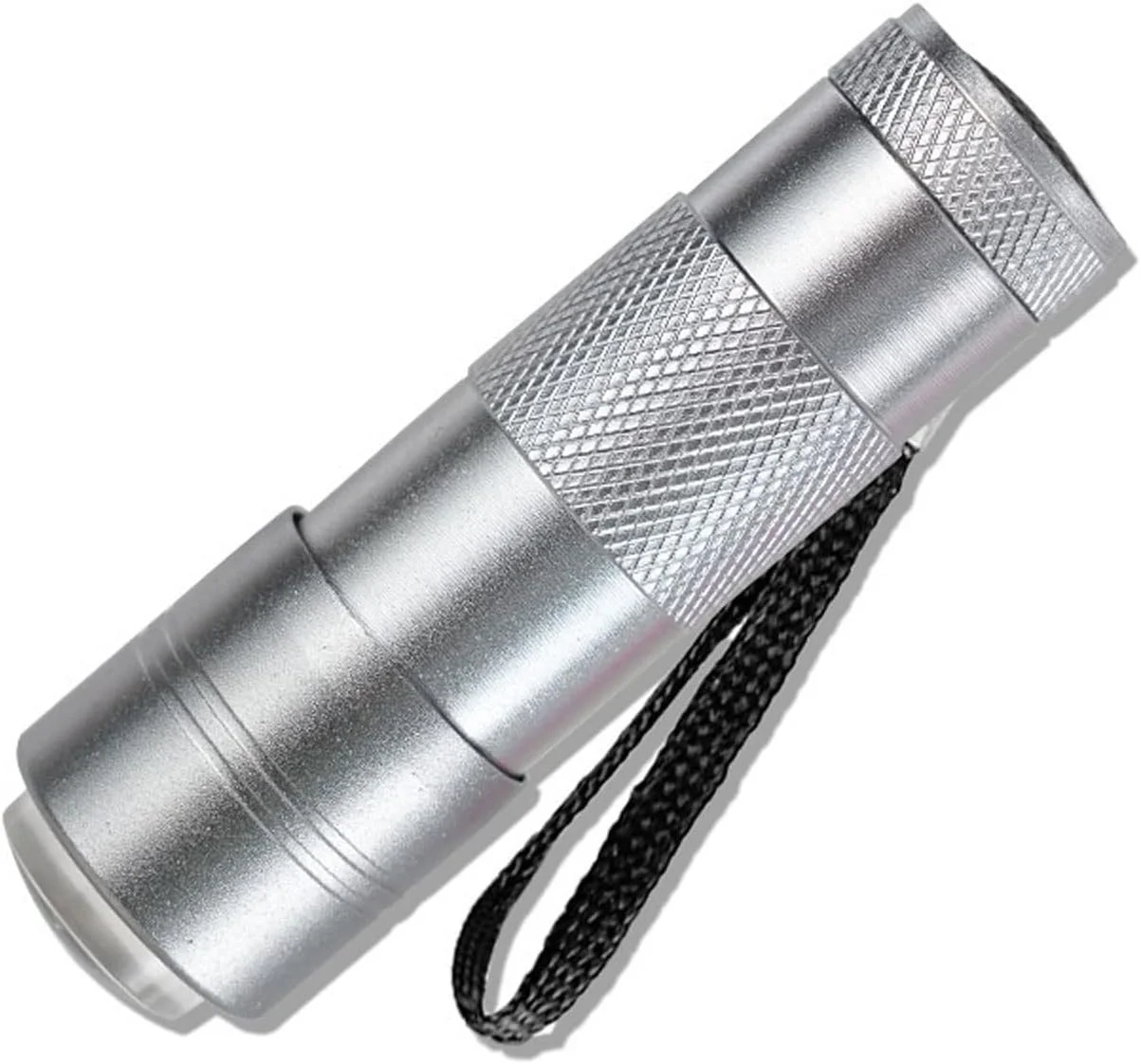 چراغ ناخن، مینی چراغ خشک کن ناخن ژلی، چراغ هنری ناخن ژل اکریلیک، دستگاه 12 عدد چراغ ال ای دی، ابزار مانیکور (رنگ: نقره ای)