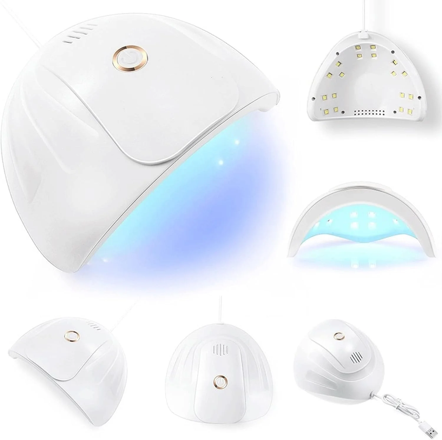 دستگاه خشک کن لاک ناخن، 8LED با حسگر خودکار برای تمامی تایمرهای حرفه ای و تجهیزات پدیکور ناخن دستگاه خشک کن لاک ناخن، 8LED با حسگر خودکار برای تمامی تایمرهای حرفه ای و تجهیزات پدیکور ناخن