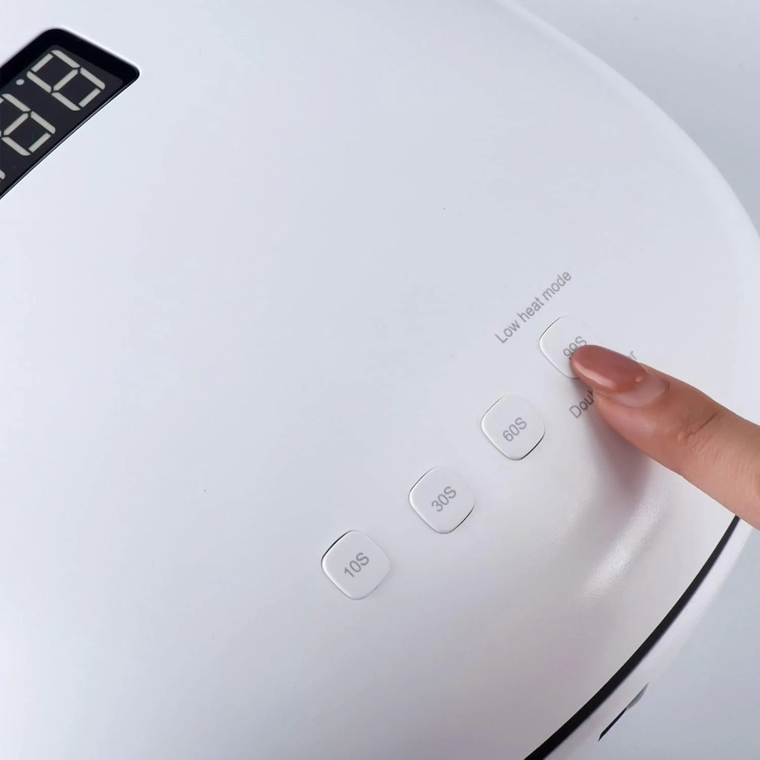 دستگاه خشک کن لاک ناخن LED با حسگر هوشمند، مناسب برای مانیکور و تجهیزات سالن (رنگ: Hortel) دستگاه خشک کن لاک ناخن LED با حسگر هوشمند، مناسب برای مانیکور و تجهیزات سالن (رنگ: Hortel)