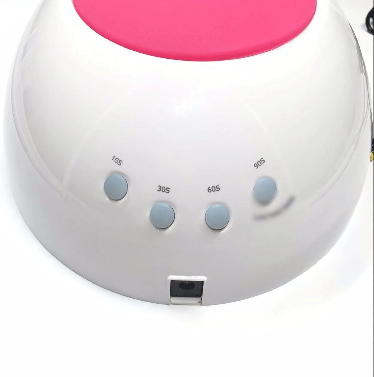 دستگاه خشک کن لاک ناخن، خشک کن لاک ناخن 2 LED با حسگر مادون قرمز به همراه پد سیلیکونی صورتی