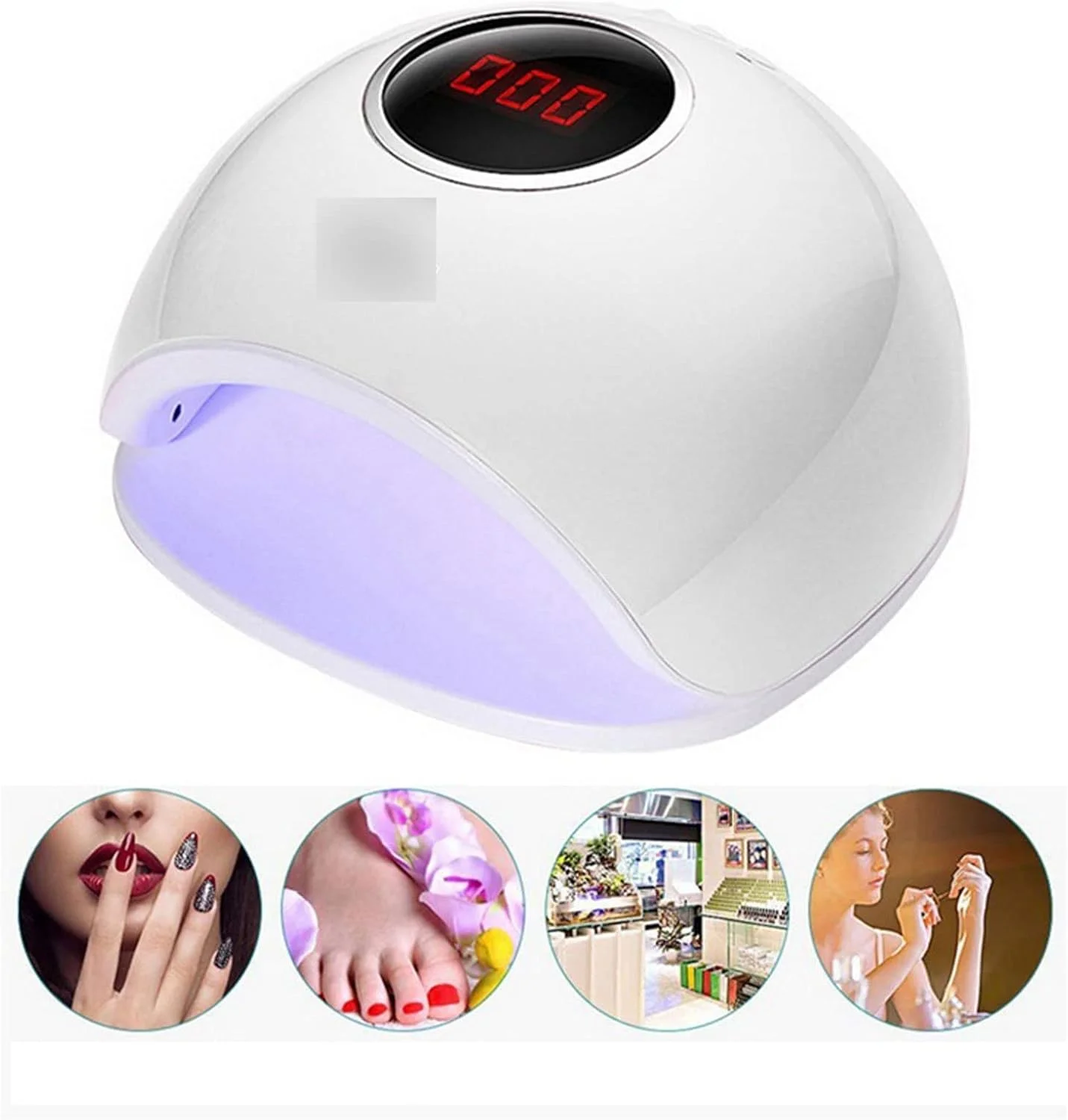 دستگاه خشک کن لاک ناخن LED، مناسب برای خشک کردن انواع لاک ژل با حسگر حرکتی، ابزار مانیکور و پدیکور، هدیه دستگاه خشک کن لاک ناخن LED، مناسب برای خشک کردن انواع لاک ژل با حسگر حرکتی، ابزار مانیکور و پدیکور، هدیه