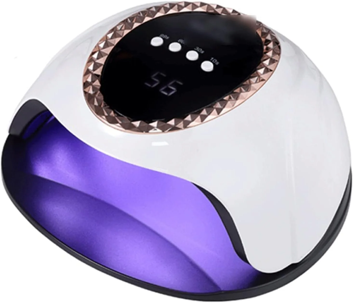 دستگاه خشک کن لاک ناخن حرفه ای با نمایشگر LCD و لامپ LED با خشک کنندگی سریع، مناسب برای تجهیزات هنر ناخن (رنگ: 1)