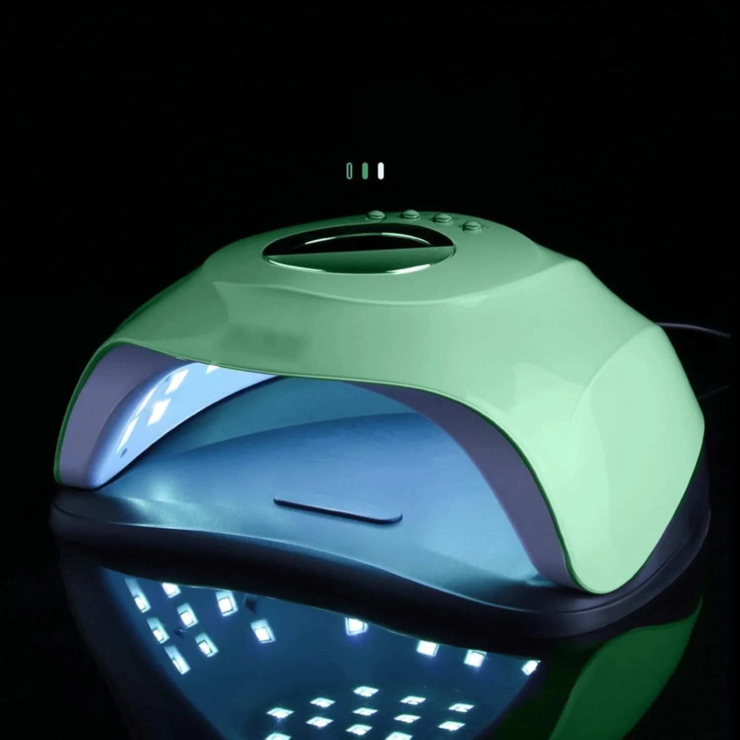 چراغ ناخن، چراغ فوق العاده 180 وات 45 لامپ، چراغ پولیش ژل با قابلیت ارتقا، خشک کن حرفه ای اتوماتیک ناخن