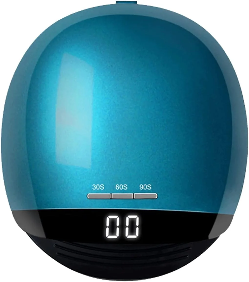 دستگاه خشک کن لاک ناخن، چراغ ال ای دی پرقدرت با حسگر خودکار ال سی دی، ابزار حرفه ای طراحی ناخن برای خشک کردن سریع مانیکور