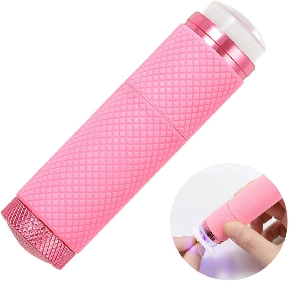 چراغ قوه دستی مینی LED UV برای طراحی ناخن، لامپ LED UV برای ابزار دستگاه خشک کن لاک ژل طراحی ناخن
