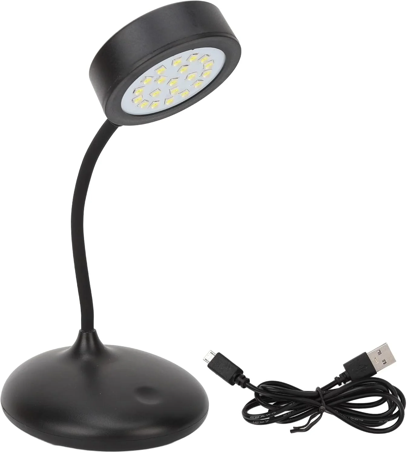 چراغ LED ناخن، چراغ UV برای ناخن های ژلی، چراغ UV ژلی USB 15 واتی، ابزار هنری ناخن کوچک، حرفه ای و ملایم قابل تنظیم، نور UV برای ناخن ها، برای ناخن های ژلی/فرنچ/اکریلیک/لاک معمولی