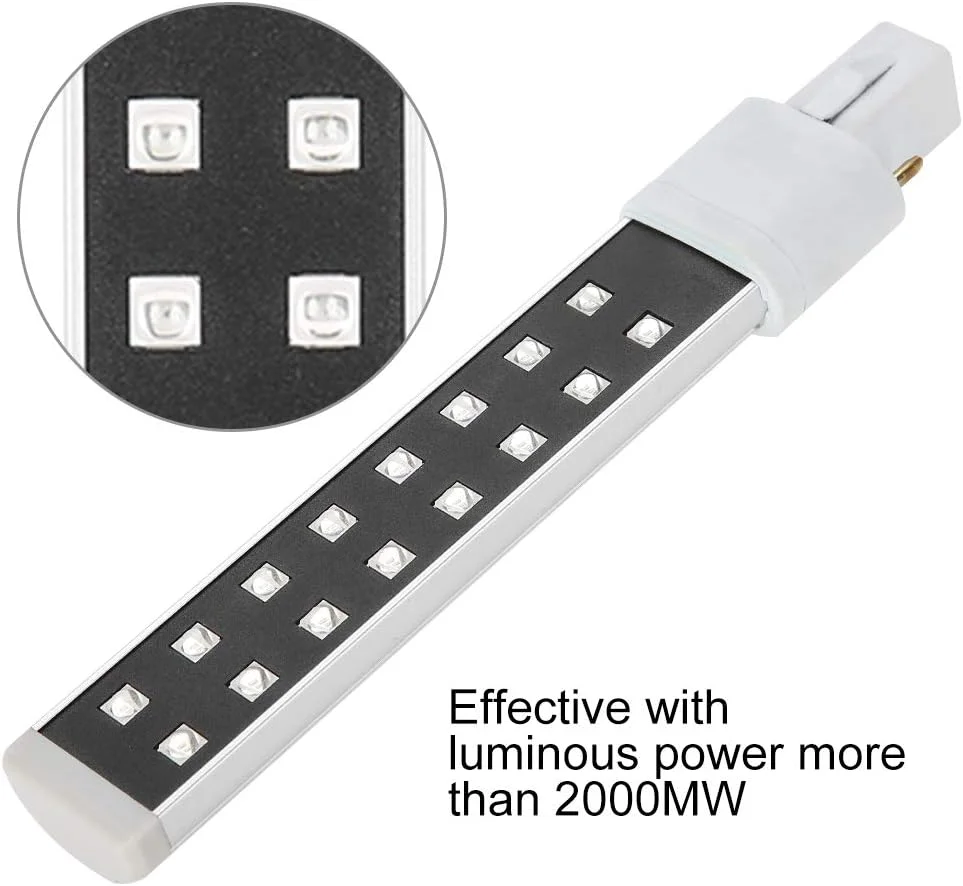 لامپ خشک کن ژل ناخن 405 نانومتری، لامپ UV جایگزین ابزار مانیکور، ابزار طراحی ناخن برای خشک کردن ناخن های دست و پا و زیباسازی مانیکور.