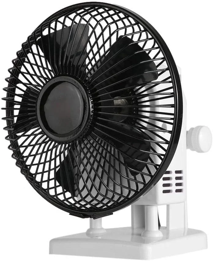 پنکه برقی کوچک 13 واتی رومیزی با باد قوی، خشک کن ناخن، ابزار مانیکور، دو حالت تنظیم سرعت، پنکه چرخان، پنکه رومیزی کوچک و بی صدا با باد قوی