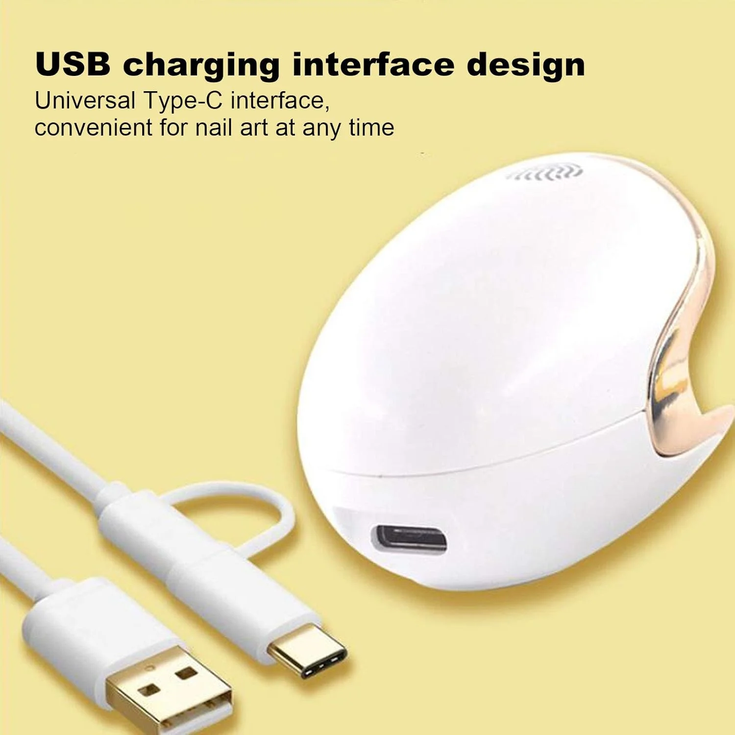 دستگاه خشک کن لاک ناخن 6 وات، مینی دستگاه LED تک انگشتی کوچک، خشک کن ناخن برای لاک ژل، لامپ های خشک کن ناخن برای خانه و سالن