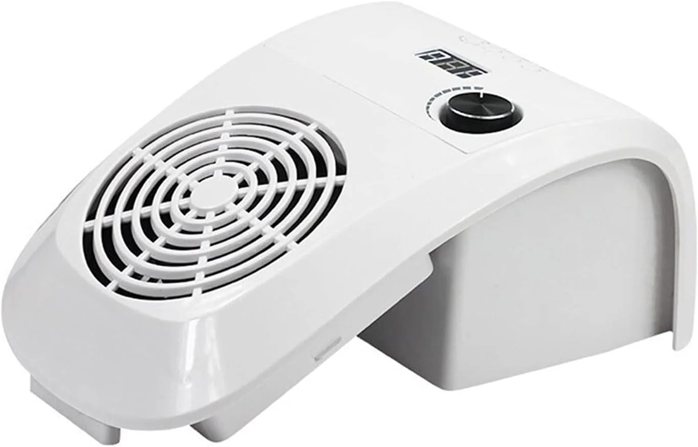 دستگاه جمع کننده گرد و غبار ناخن ZAIED، خشک کن ناخن، جاروبرقی ناخن، دستگاه فتوتراپی دو کاره، سبک ژاپنی