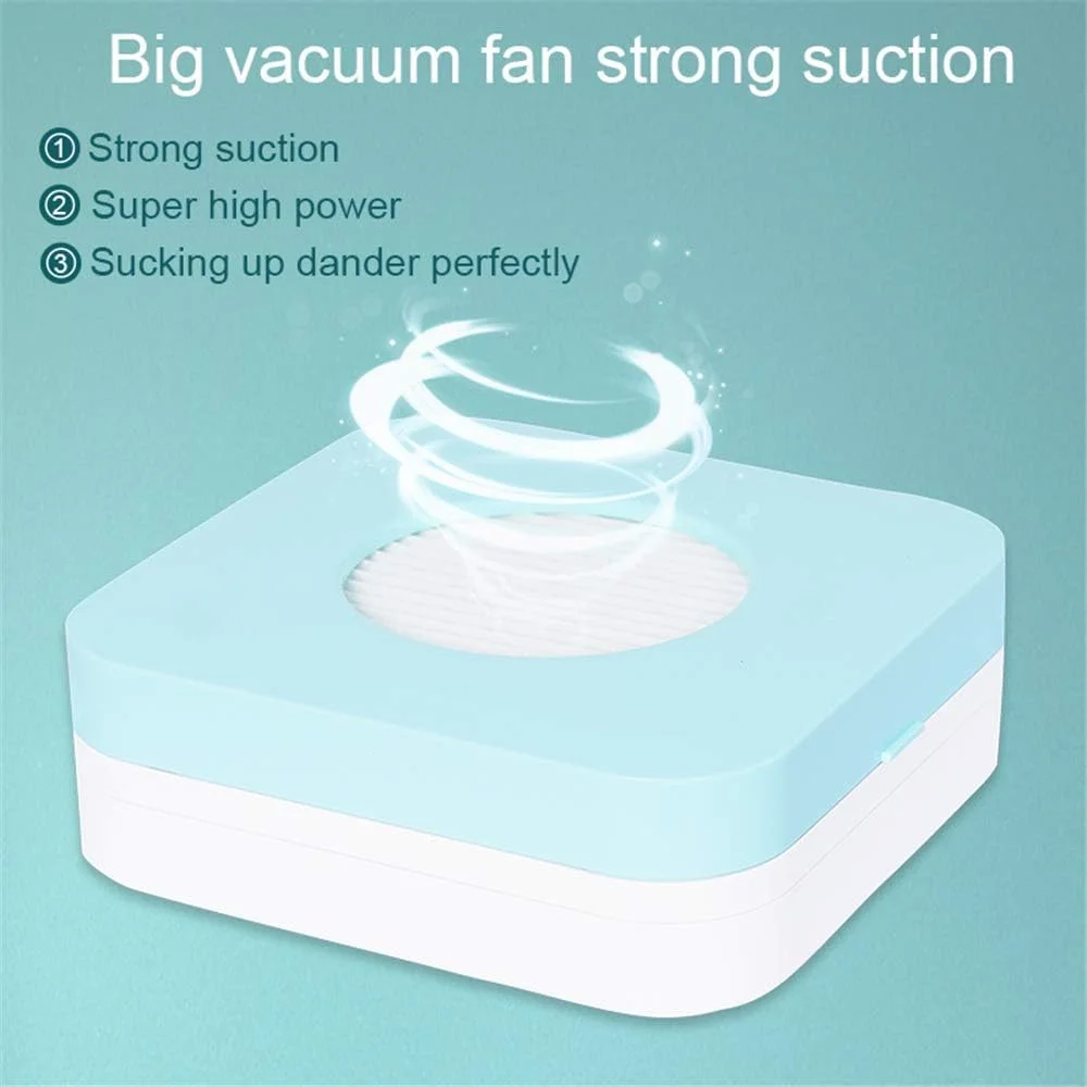 دستگاه جمع کننده گرد و غبار ناخن ZAIED، فن مکنده برقی 80 واتی مانیکور، ابزار جمع آوری حرفه ای و قابل جابجایی سالن برای ناخن های چسب لاک ژل UV اکریلیک، سفید