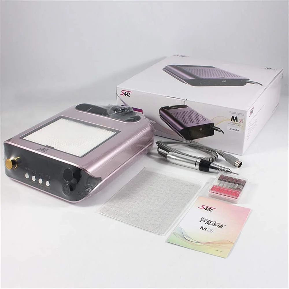 دستگاه مکنده گرد و غبار ناخن TISTIK، 2 در 1، قلم دریل ناخن با سرعت قابل تنظیم، ابزار پولیش مانیکور پدیکور، خشک کن ناخن برای ناخن های ژلی آکریلیک UV، قهوه ای دستگاه مکنده گرد و غبار ناخن TISTIK، 2 در 1، قلم دریل ناخن با سرعت قابل تنظیم، ابزار پولیش مانیکور پدیکور، خشک کن ناخن برای ناخن های ژلی آکریلیک UV، قهوه ای