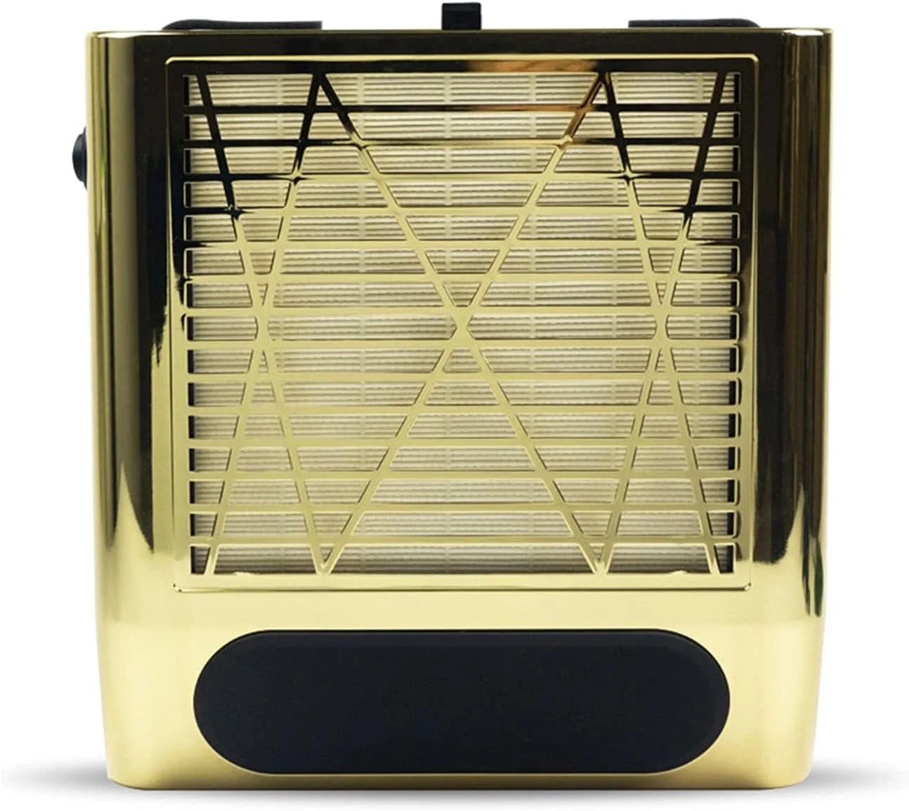 دستگاه جمع کننده گرد و غبار ناخن ZAIED با قدرت 80 وات، فن مکنده گرد و غبار ناخن، تجهیزات سالن آرایشی، دستگاه تمیز کننده و مکنده گرد و غبار (رنگ: طلایی)