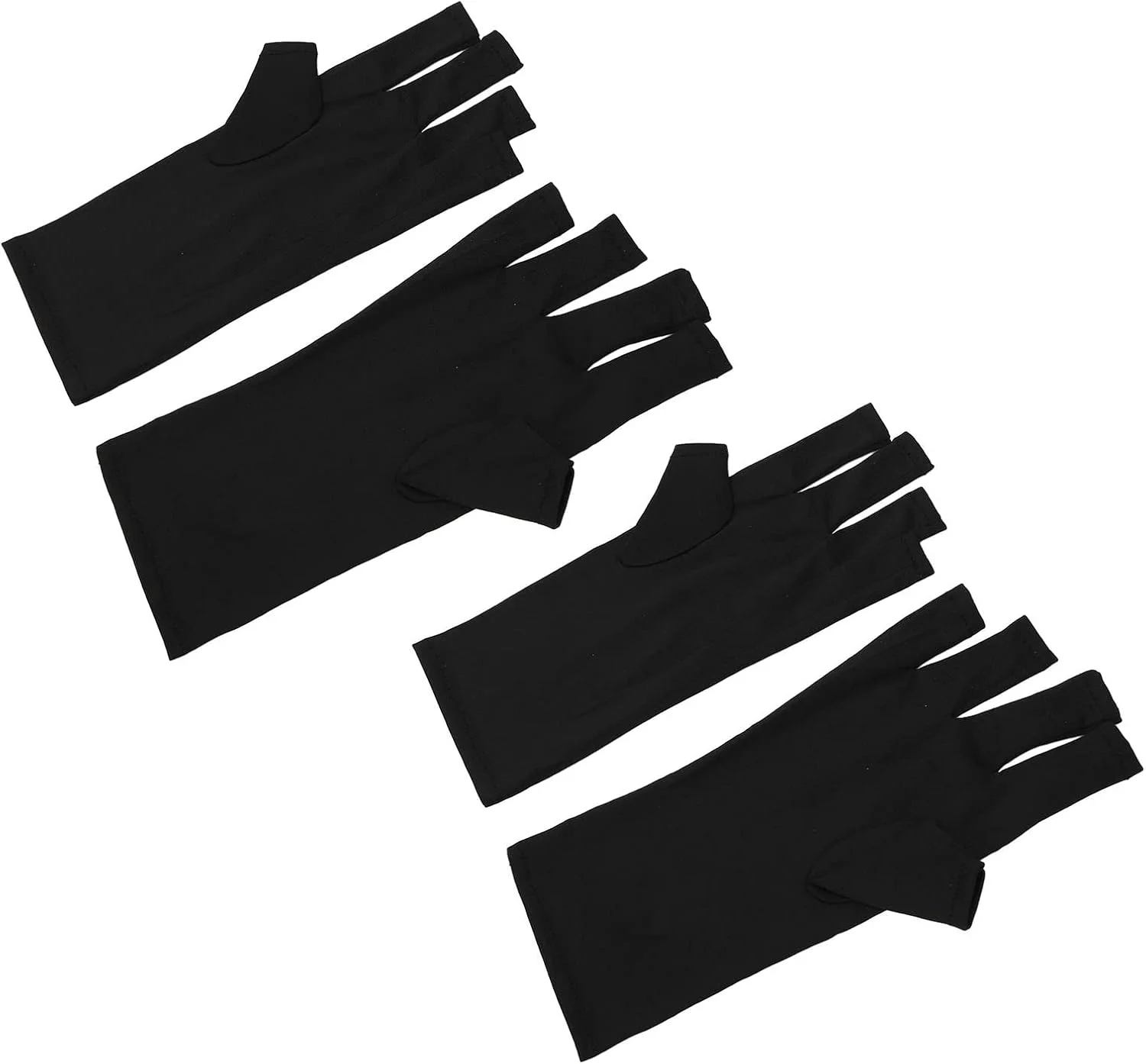 دستکش های محافظ UV، بدون انگشت، سایز متوسط، کشسان، 2 جفت، سازگار با پوست، جلوگیری از تیره شدن، مناسب برای استفاده با دستگاه UV در سالن های ناخن دستکش های محافظ UV، بدون انگشت، سایز متوسط، کشسان، 2 جفت، سازگار با پوست، جلوگیری از تیره شدن، مناسب برای استفاده با دستگاه UV در سالن های ناخن