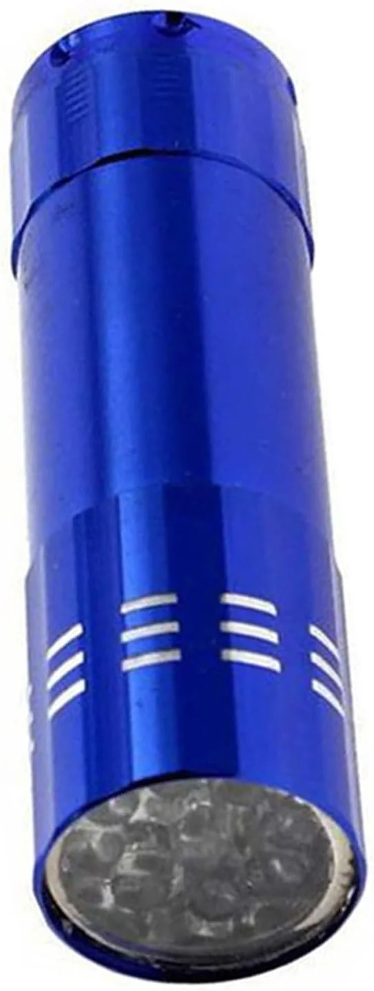 چراغ قوه خشک کننده لاک ناخن ال ای دی فرابنفش سوپر مینی 9 ال ای دی LOCZEK، ابزار سریع خشک کردن لاک ژل ناخن و ماسک ژل (رنگ: شماره 2، سایز: 1)