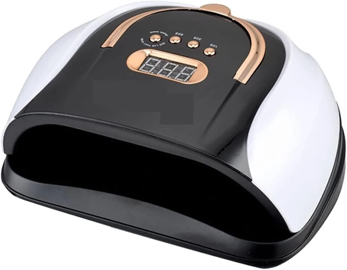 دستگاه خشک کن لاک ناخن ال ای دی یو وی LOCZEK با 66 ال ای دی، مناسب برای خشک کردن سریع لاک ژل، استفاده خانگی، دارای سنسور خودکار برای مانیکور سالنی (رنگ: سفید C4، سایز: 1)