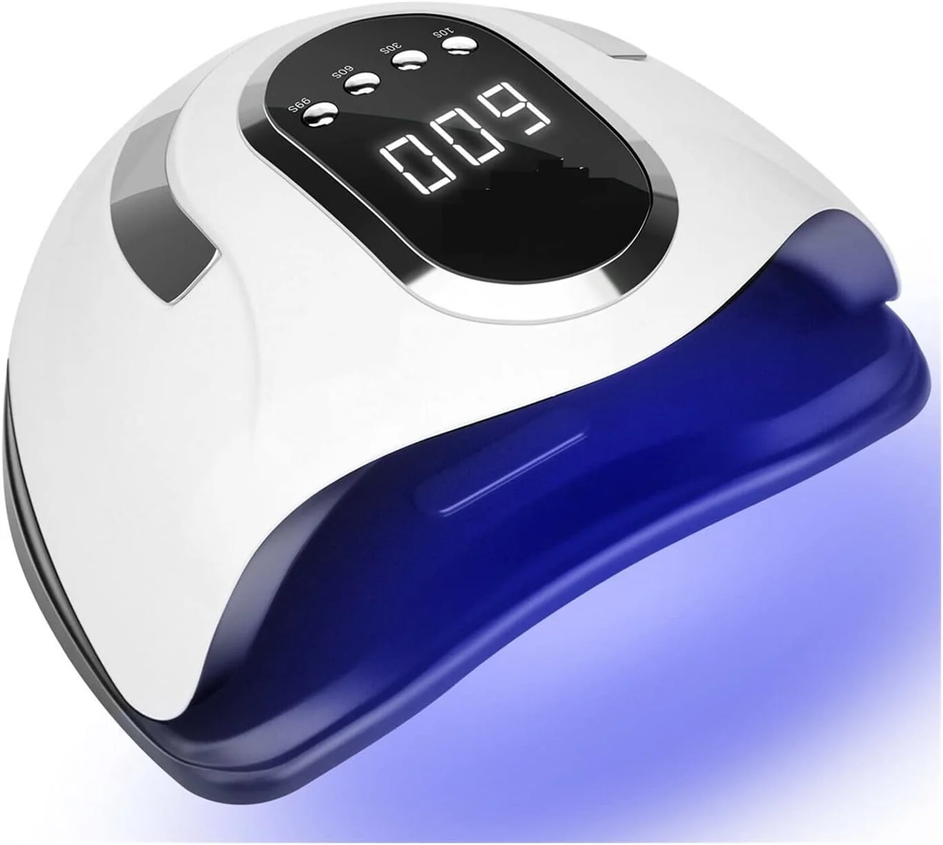 دستگاه خشک کن لاک ناخن ال ای دی یو وی برای خشک کردن سریع لاک ژل، 66 ال ای دی، مناسب استفاده خانگی، دارای سنسور خودکار برای مانیکور، مناسب سالن، لامپ یو وی ال ای دی (رنگ: Sun X5 Plus، سایز: 1)