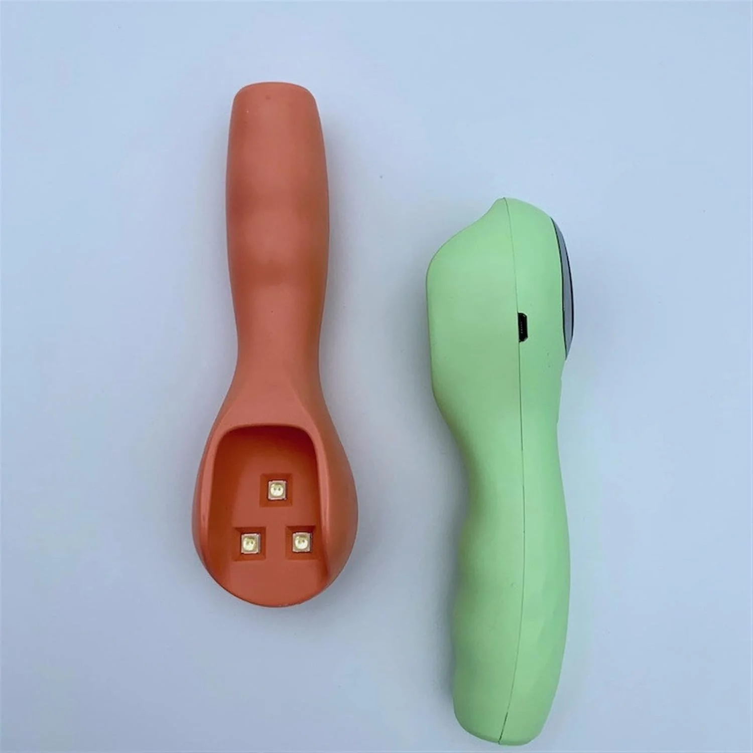 دستگاه خشک کن لاک ژل VIZCO، چراغ LED برای خشک کردن انواع لاک ژل با حسگر حرکتی، ابزار مانیکور و پدیکور، هدیه (رنگ: Hortelé)