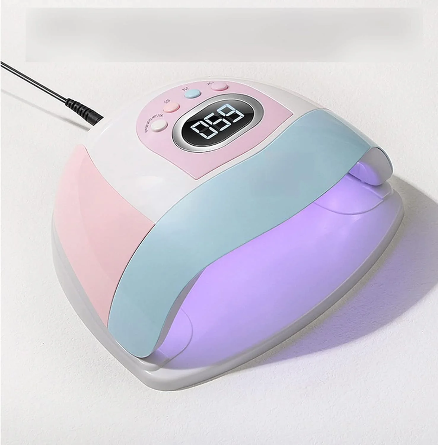 دستگاه خشک کن لاک ژلی ویژکو، دستگاه فتوتراپی ناخن LED هوشمند