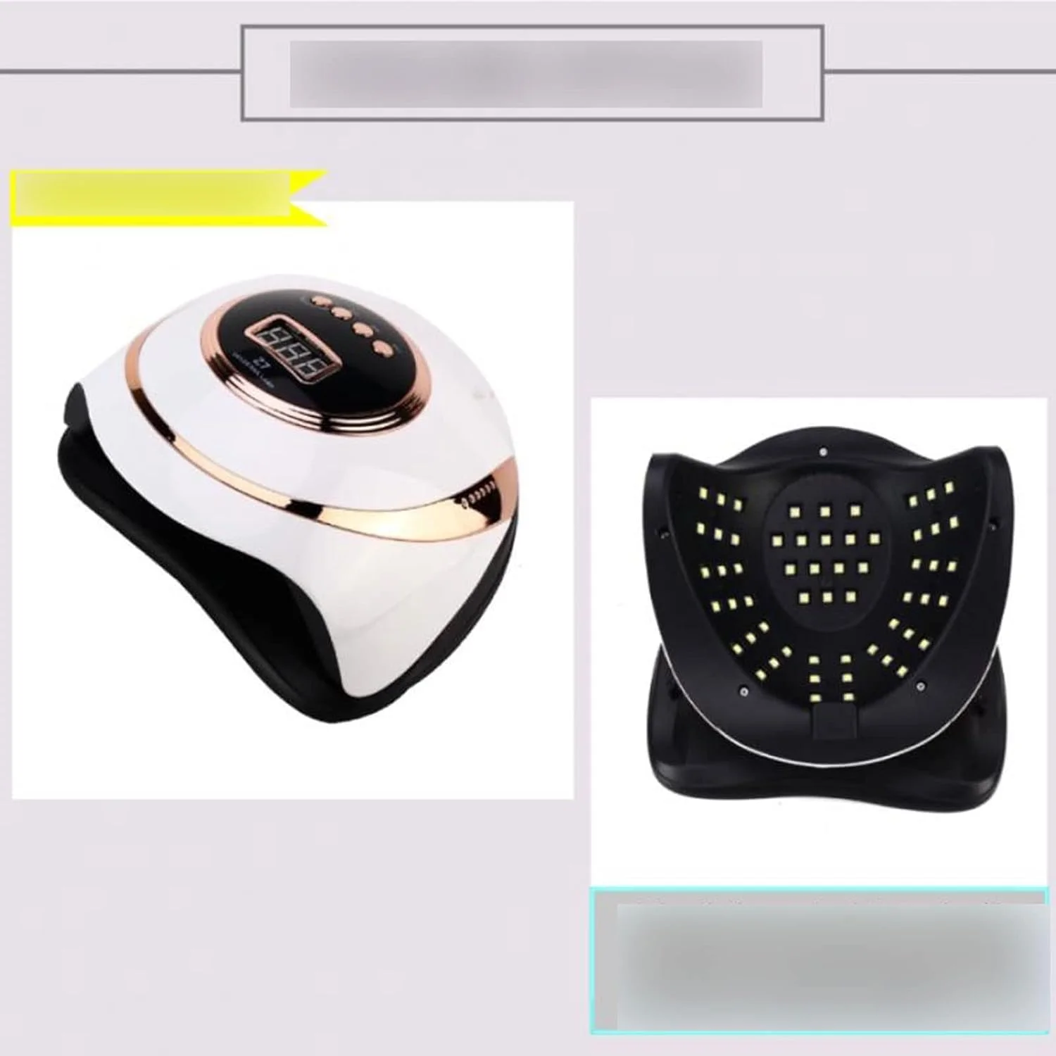 دستگاه خشک کن لاک ژل LED مدل VIZCO Gel Light 180W با 57 LED و سنسور اتوماتیک دستگاه خشک کن لاک ژل LED مدل VIZCO Gel Light 180W با 57 LED و سنسور اتوماتیک