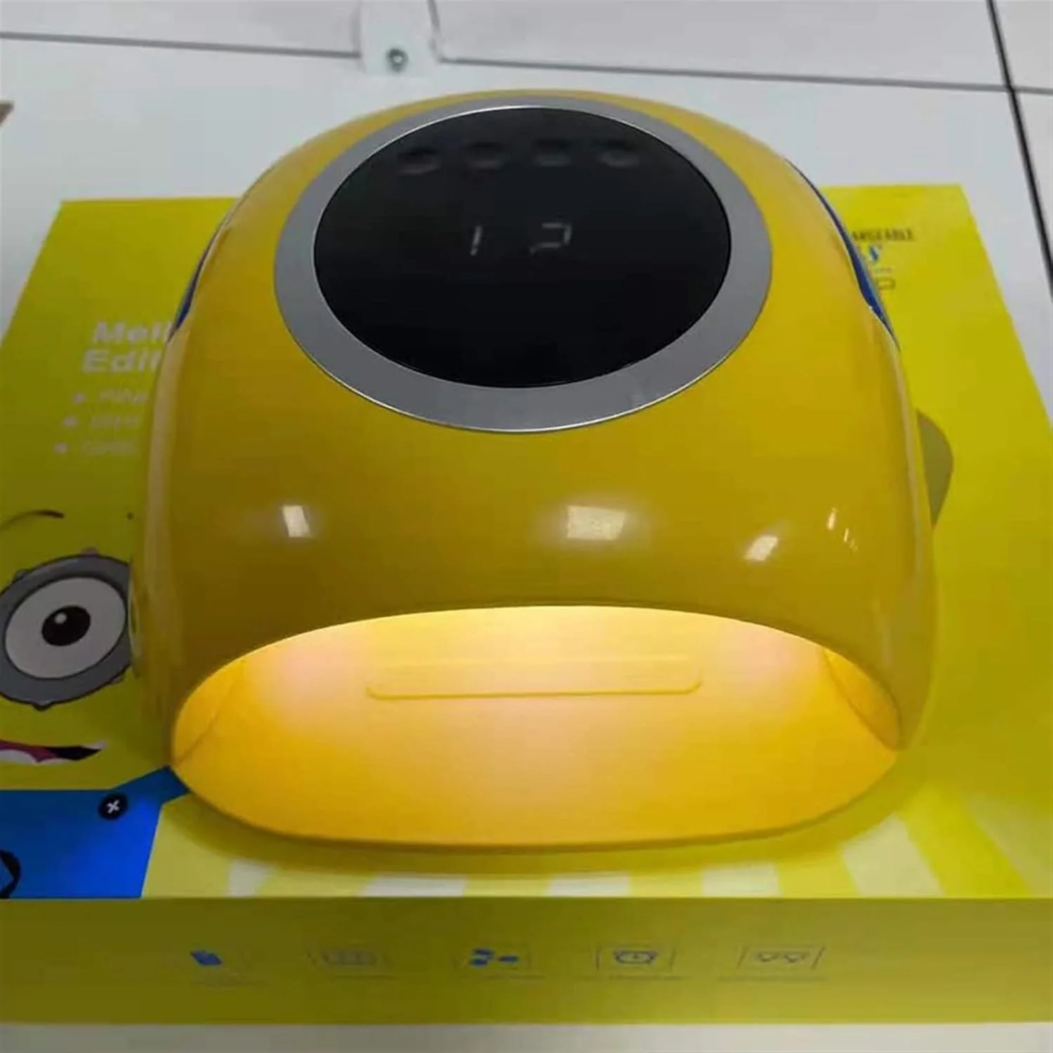 دستگاه خشک کن لاک ژل ناخن شارژی 72 وات VIZCO مدل S40، دستگاه مانیکور بی سیم LED برای ناخن