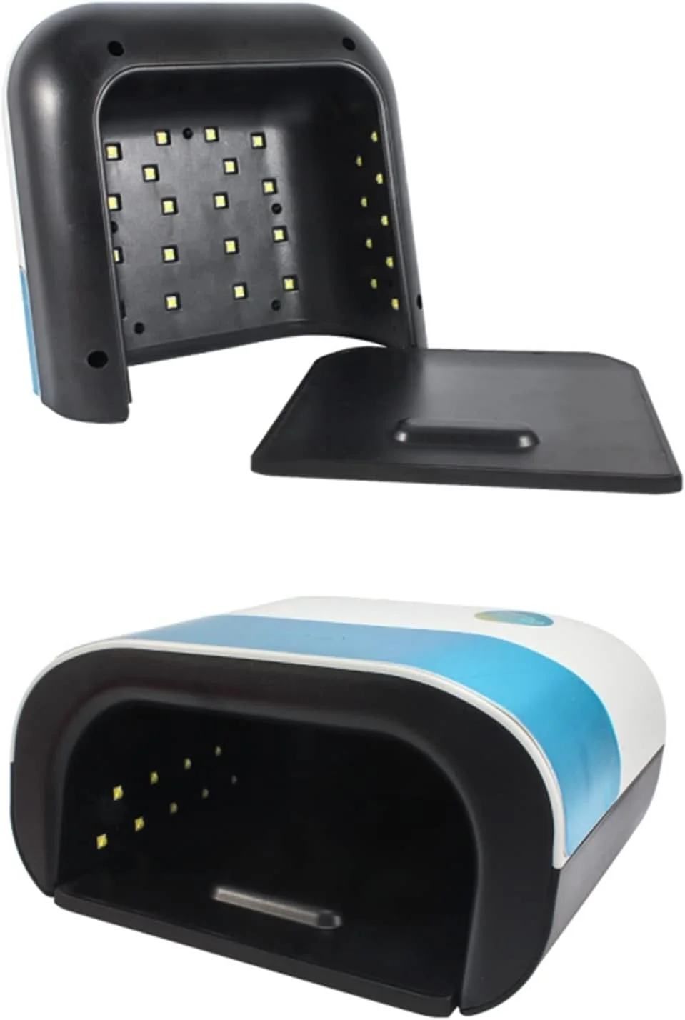 دستگاه خشک کن لاک ژل ناخن هوشمند 48 وات VIZCO با 36 عدد LED، سنسور اتوماتیک هوشمند، خشک کننده سریع ناخن