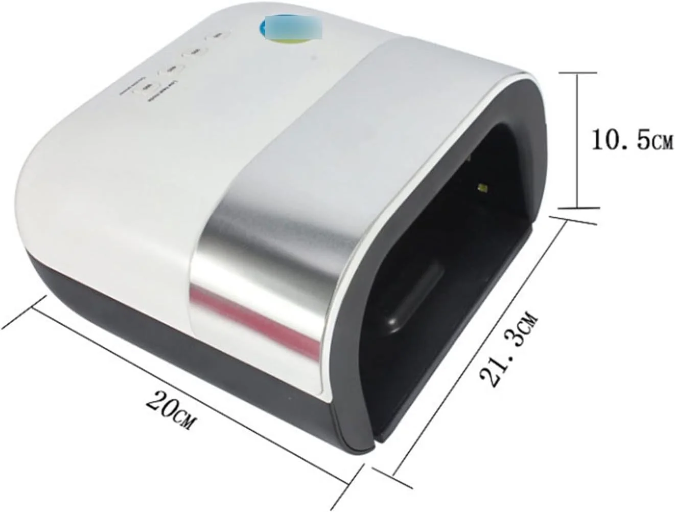 دستگاه خشک کن لاک ژل ناخن هوشمند 48 وات VIZCO با 36 عدد LED، سنسور اتوماتیک هوشمند، خشک کننده سریع ناخن