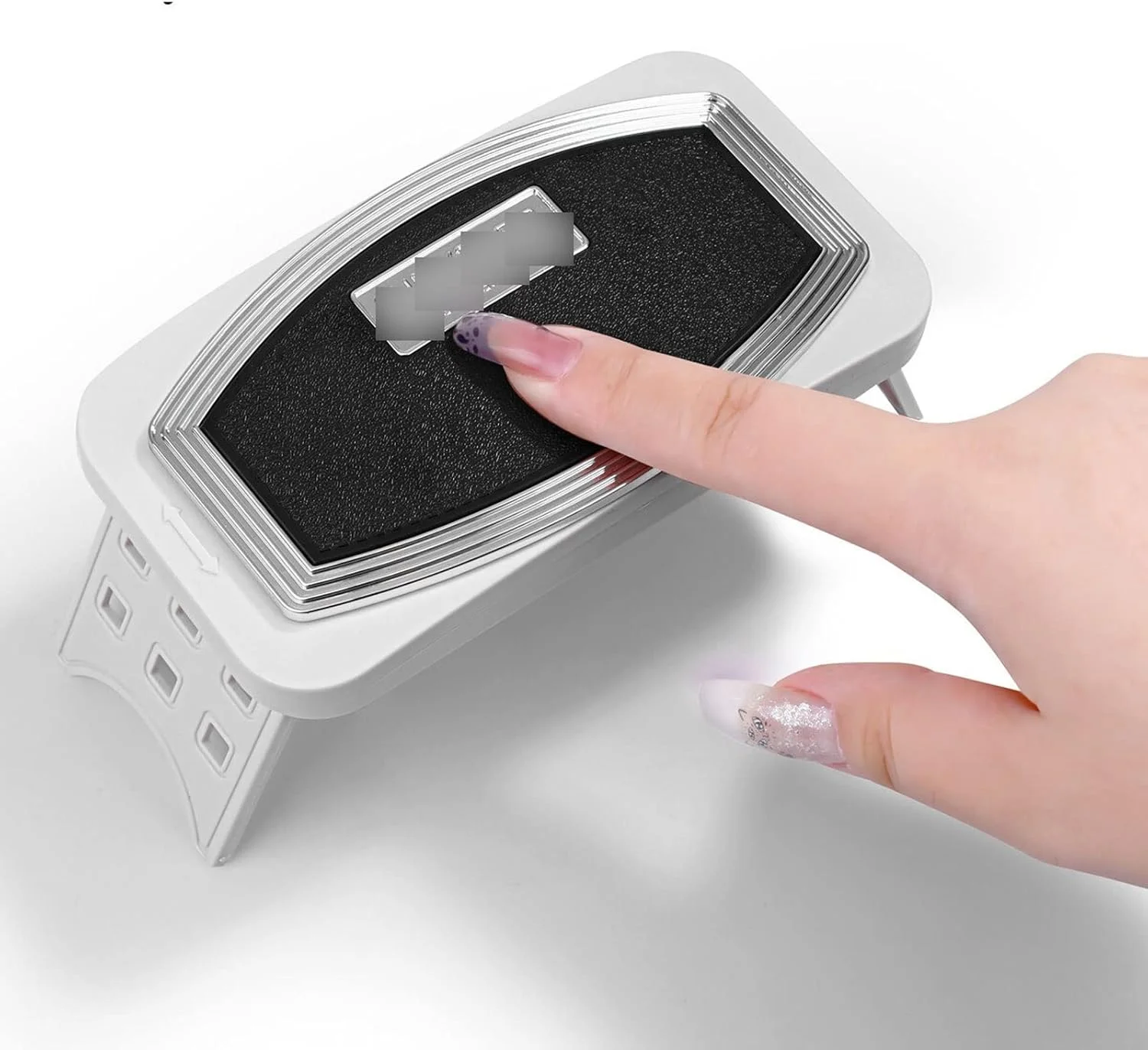 دستگاه خشک کن لاک ژل ناخن VIZCO مدل Gel Light 54W، تاشو، قابل حمل، دارای لامپ LED، خشک کننده سریع، شارژ USB، مناسب برای استفاده خانگی و مانیکور