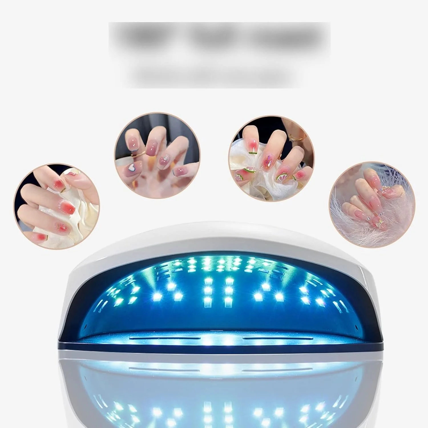 دستگاه خشک کن لاک ژل ویزکو مدل Gel Light 220W با منبع نور دوگانه و 57 لامپ LED، فضای بزرگ مناسب برای استفاده دست دستگاه خشک کن لاک ژل ویزکو مدل Gel Light 220W با منبع نور دوگانه و 57 لامپ LED، فضای بزرگ مناسب برای استفاده دست