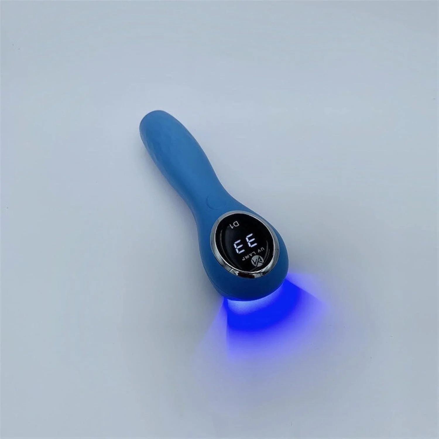 دستگاه خشک کن لاک ژل VIZCO، چراغ LED برای خشک کردن انواع لاک ژل با حسگر حرکتی، ابزار مانیکور و پدیکور، هدیه (رنگ: Hortel)