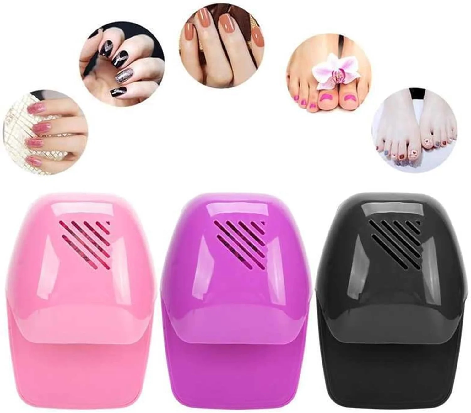 دستگاه خشک کن لاک ناخن ژلی VIZCO، فن خشک کن لاک ناخن خانگی حرفه ای، قابل حمل، دمنده مینی، تجهیزات مانیکور ناخن