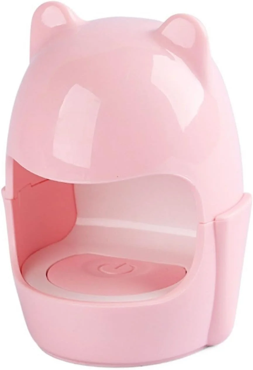 دستگاه خشک کن لاک ژلی ویژکو، مدل چراغ ژلی کوچک 6 وات، طرح تخم مرغی، دارای 1 لامپ ال ای دی، مناسب برای یک انگشت، کابین خشک کننده لاک ژلی، دستگاه مانیکور، تجهیزات طراحی ناخن