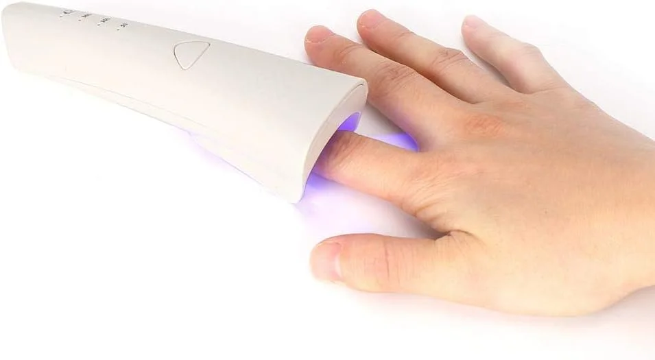 چراغ LED ناخن، دستگاه طراحی ناخن با کاربری آسان و راندمان بالا، مناسب برای سالن های زیبایی و استفاده خانگی