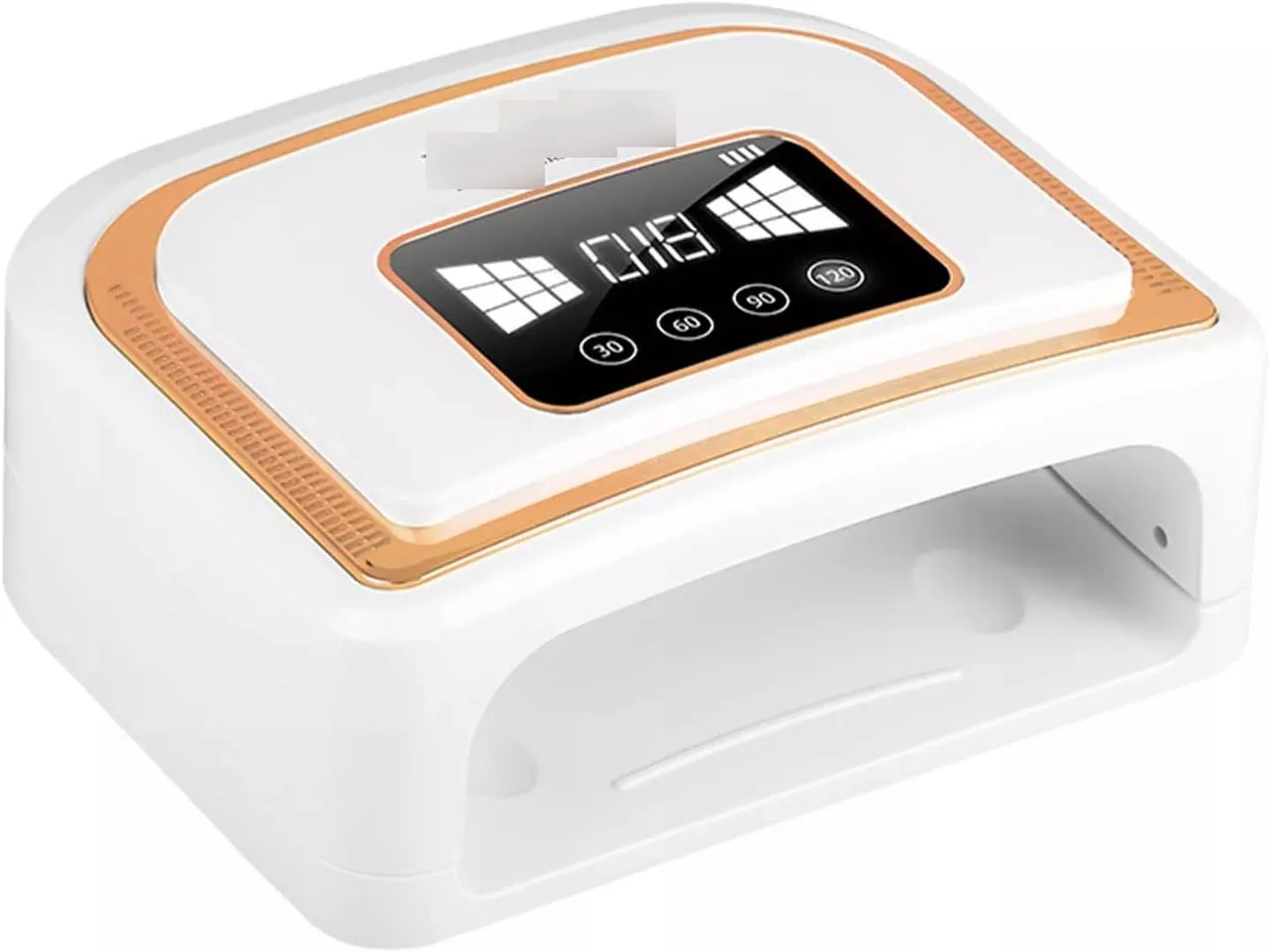 لامپ ژلی وانام، لامپ ناخن بی سیم با باتری داخلی 120 وات، دستگاه خشک کن ناخن قابل شارژ، دستگاه مانیکور، لامپ فر کننده لاک ناخن حرفه ای برای ناخن (رنگ: Hortel)