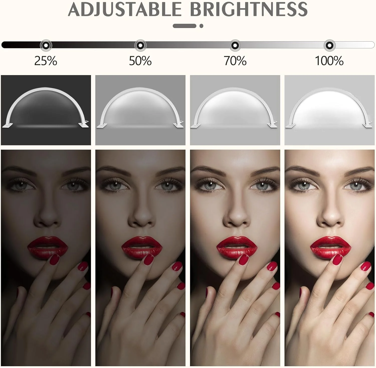 چراغ رومیزی ناخن هلالی چراغ رومیزی ناخن هلالی