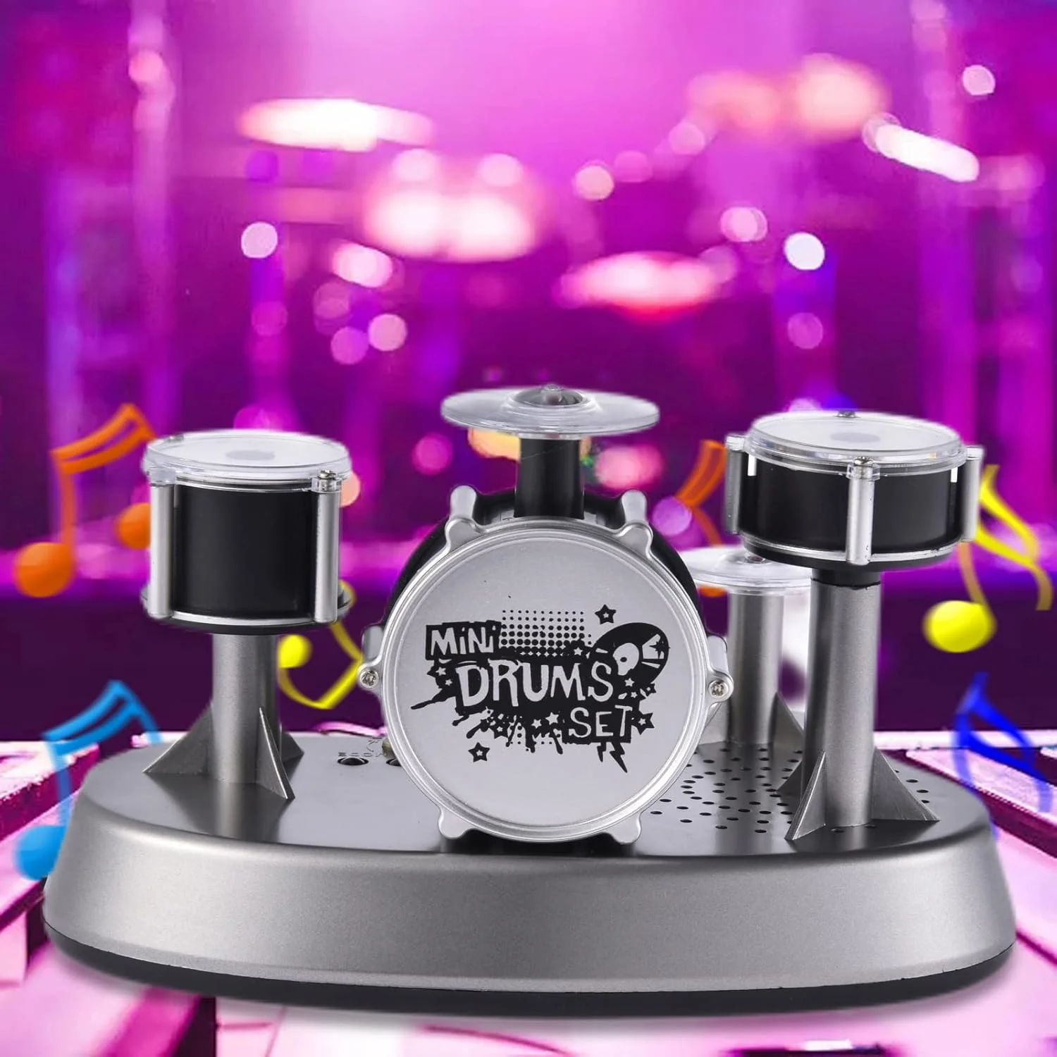 ست درام انگشتی کوچک، ست درام رومیزی قابل حمل، ست درام کوچک برای میز، ست درام مینیاتوری رومیزی موزیکال، اسباب بازی درام حساس به لمس هدیه برای کودکان و بزرگسالان ست درام انگشتی کوچک، ست درام رومیزی قابل حمل، ست درام کوچک برای میز، ست درام مینیاتوری رومیزی موزیکال، اسباب بازی درام حساس به لمس هدیه برای کودکان و بزرگسالان