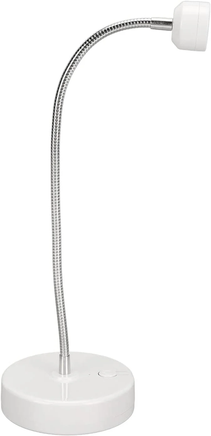 چراغ LED گردن غازی ناخن، خشک کن حرفه ای ناخن با گردن غازی و نور فرابنفش قابل تنظیم با 3 تراشه نوری برای منزل