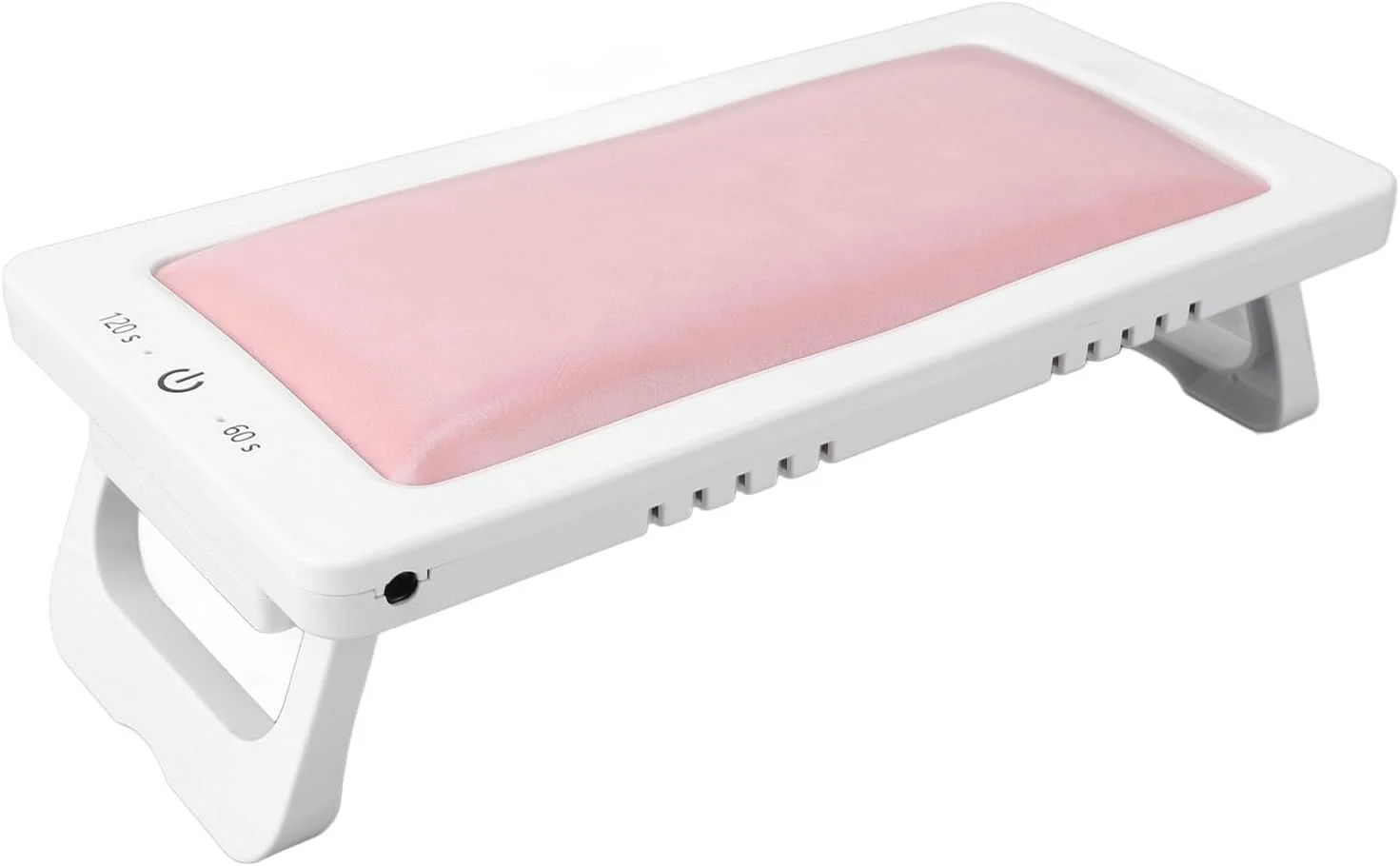 دستگاه خشک کن لاک ناخن، بالشتک دستی خشک کننده سریع، دارای 27 چیپ نوری، جنس چرم PU، دارای 2 زمان بندی، تاشو، مناسب برای استفاده خانگی