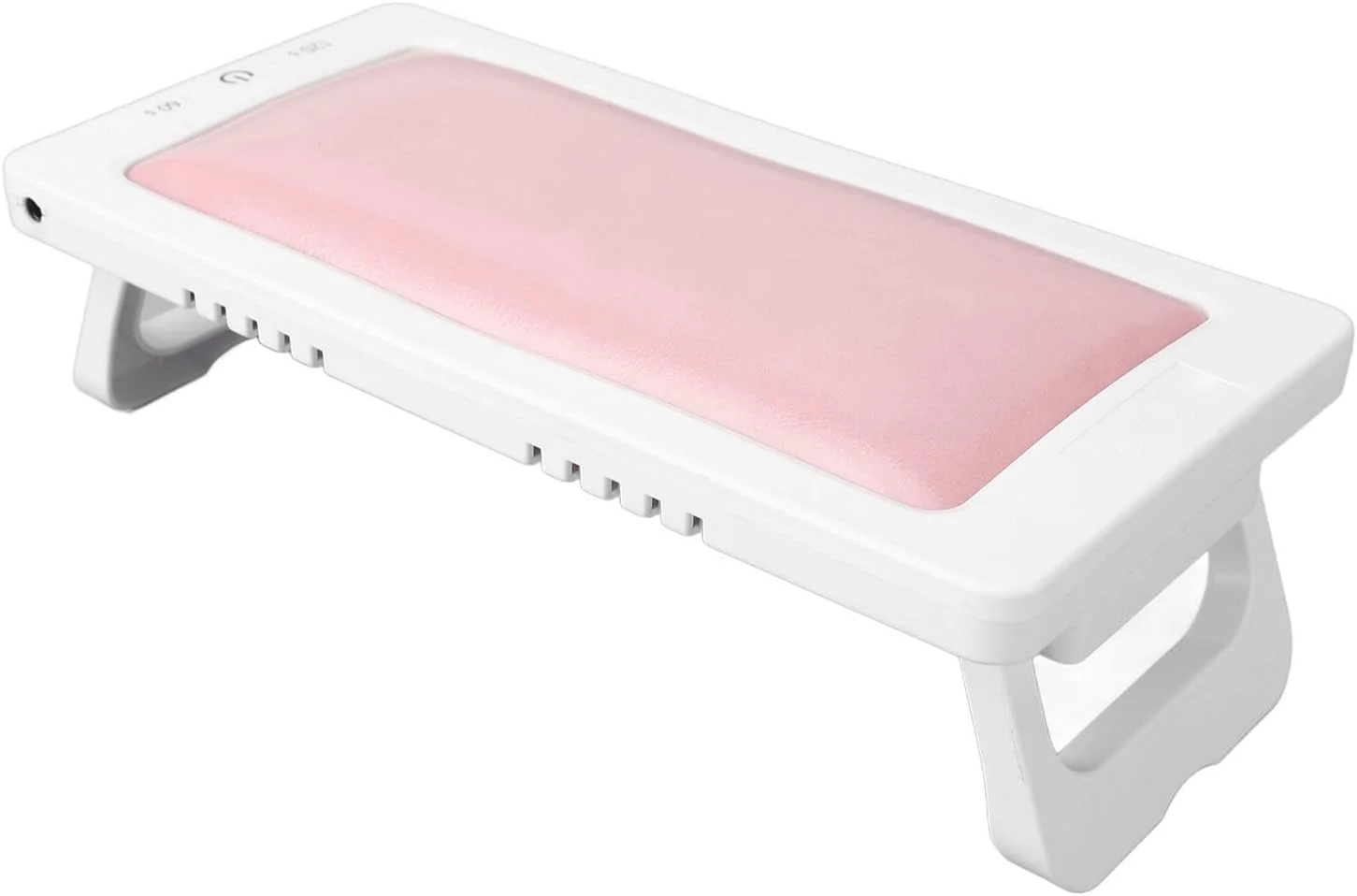 دستگاه خشک کن لاک ناخن، بالشتک دستی خشک کننده سریع، دارای 27 چیپ نوری، جنس چرم PU، دارای 2 زمان بندی، تاشو، مناسب برای استفاده خانگی