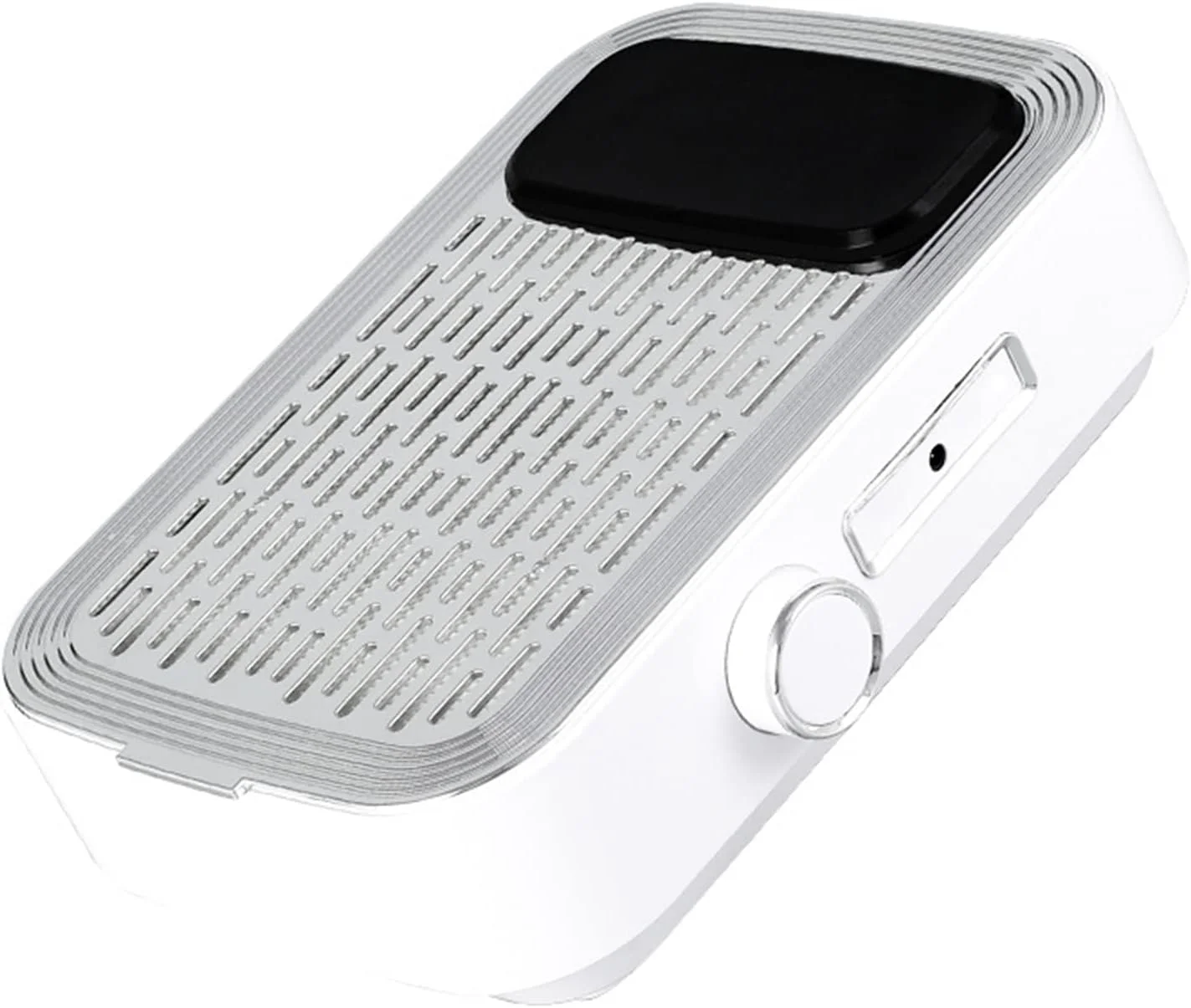 دستگاه جمع کننده گرد و غبار ناخن شارژی 80 واتی، مکنده ناخن، فن جمع کننده قدرتمند جاروبرقی ناخن، تجهیزات تمیز کننده سالن ناخن کاربردی، سفید