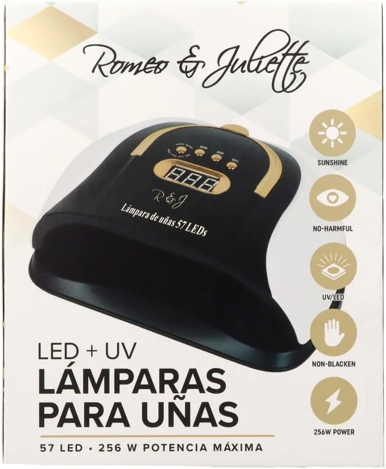 دستگاه خشک کن لاک ناخن LED یو وی آلبی پرو 256 وات - مشکی