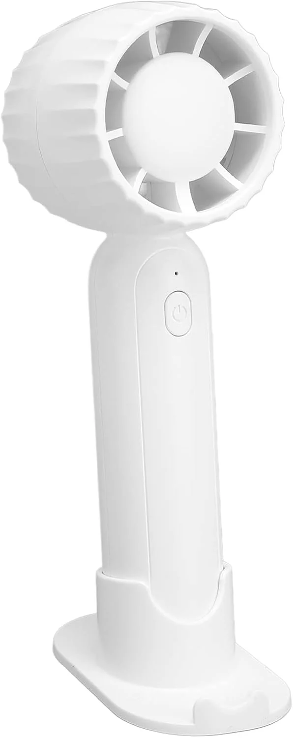 خشک کن پیوند مژه، فن دستی قابل تنظیم کوچک قابل حمل برای سالن های زیبایی (سفید)