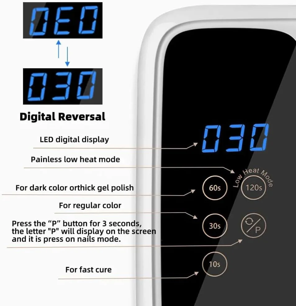 چراغ LED ناخن 2 در 1 با استراحتگاه دست، چراغ خشک کن ناخن 138 وات، چراغ LED ناخن قابل شارژ 15600 میلی آمپر ساعتی با پایه جداشدنی، ابزار حرفه ای ناخن و بالشتک دست برای استفاده شخصی در خانه و سالن چراغ LED ناخن 2 در 1 با استراحتگاه دست، چراغ خشک کن ناخن 138 وات، چراغ LED ناخن قابل شارژ 15600 میلی آمپر ساعتی با پایه جداشدنی، ابزار حرفه ای ناخن و بالشتک دست برای استفاده شخصی در خانه و سالن
