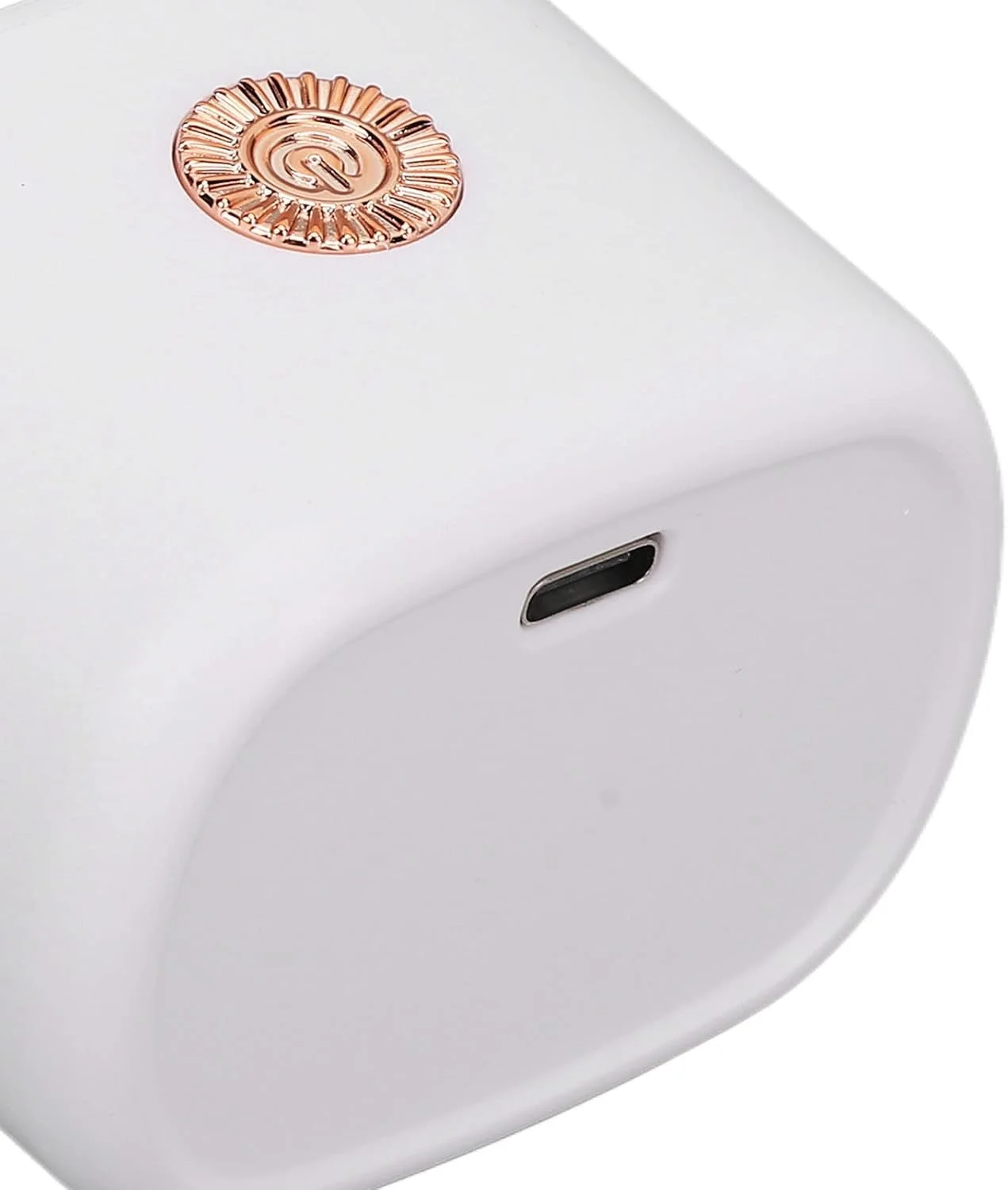 چراغ UV LED ناخن جیاوو، خشک کننده سریع، چراغ خشک کننده لاک ژل قابل حمل با 4 مهره لامپ، نور ملایم، برای طراحی ناخن (سفید)