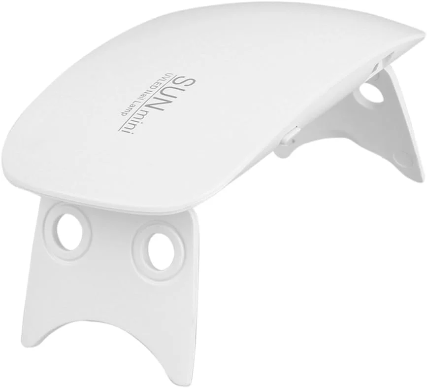 چراغ خشک کن ناخن LED فرابنفش مینی 6 وات با کابل USB منبع نور دوگانه سایز one size چراغ خشک کن ناخن LED فرابنفش مینی 6 وات با کابل USB منبع نور دوگانه سایز one size