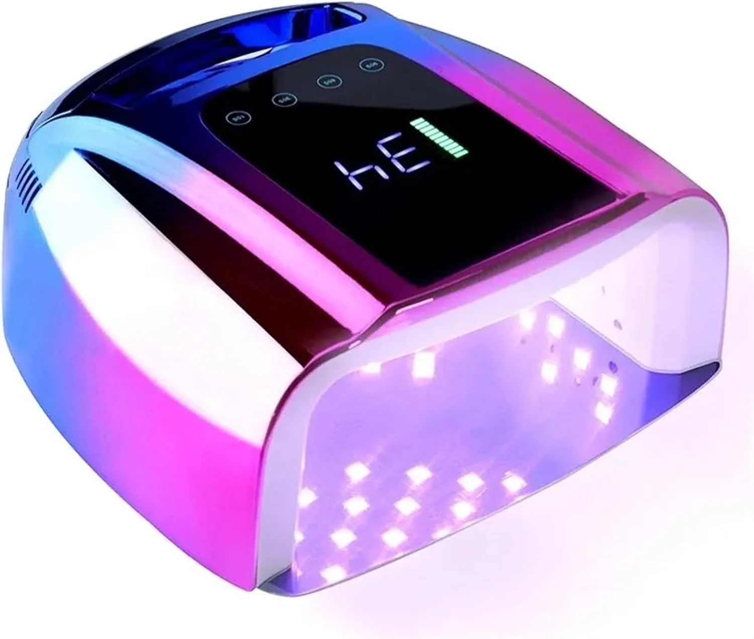دستگاه خشک کن لاک ناخن UV شارژی 42LED، حرفه ای و بی سیم برای خشک کردن انواع لاک ژل (رنگ: A)، SQ0208 دستگاه خشک کن لاک ناخن UV شارژی 42LED، حرفه ای و بی سیم برای خشک کردن انواع لاک ژل (رنگ: A)، SQ0208