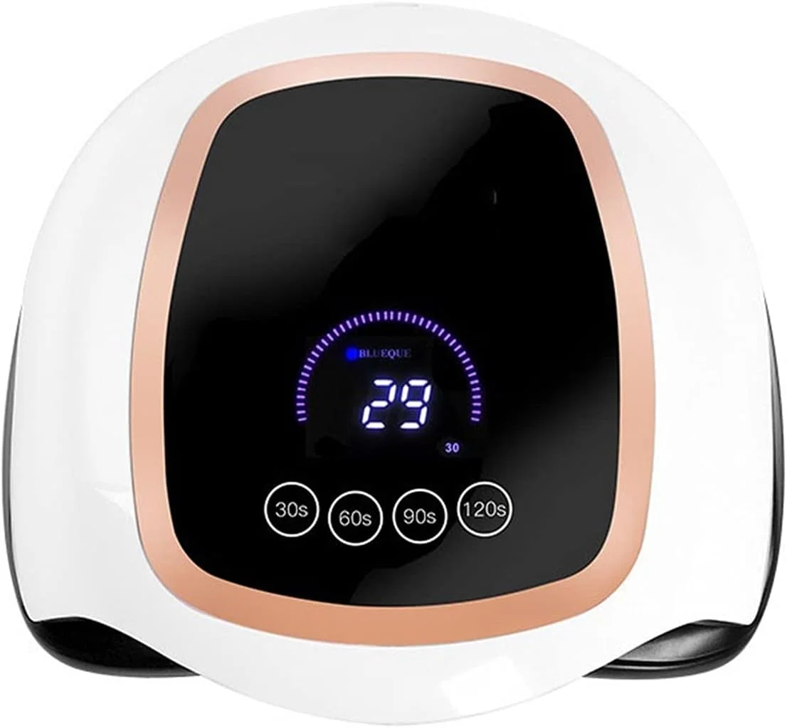 دستگاه خشک کن لاک ناخن 84 وات LED، مناسب برای دو دست، دارای 42 عدد لامپ UV LED برای خشک کردن لاک ژل UV با حسگر حرکتی، ابزار مانیکور سالنی برای لاک ناخن دستگاه خشک کن لاک ناخن 84 وات LED، مناسب برای دو دست، دارای 42 عدد لامپ UV LED برای خشک کردن لاک ژل UV با حسگر حرکتی، ابزار مانیکور سالنی برای لاک ناخن