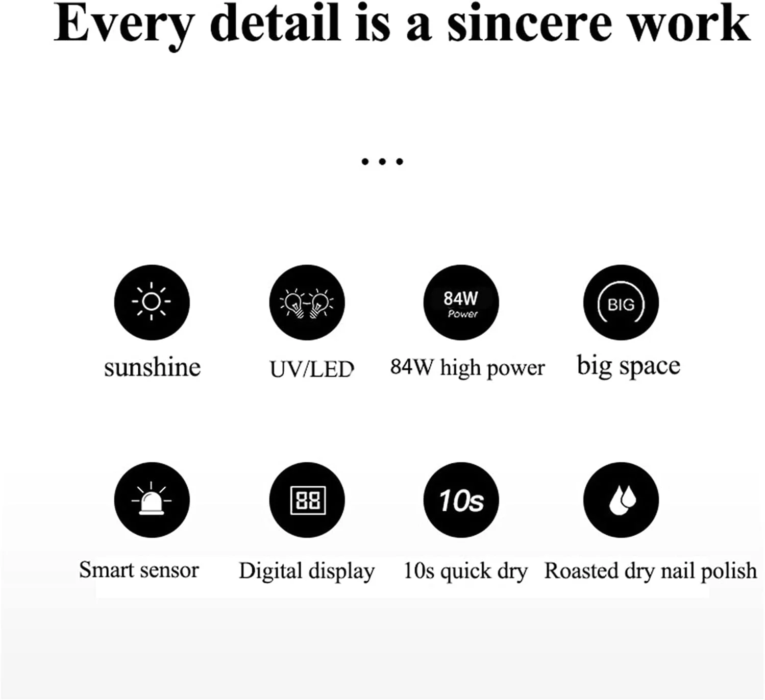 دستگاه خشک کن لاک ناخن 84 وات LED، مناسب برای دو دست، دارای 42 عدد لامپ UV LED برای خشک کردن لاک ژل UV با حسگر حرکتی، ابزار مانیکور سالنی برای لاک ناخن دستگاه خشک کن لاک ناخن 84 وات LED، مناسب برای دو دست، دارای 42 عدد لامپ UV LED برای خشک کردن لاک ژل UV با حسگر حرکتی، ابزار مانیکور سالنی برای لاک ناخن