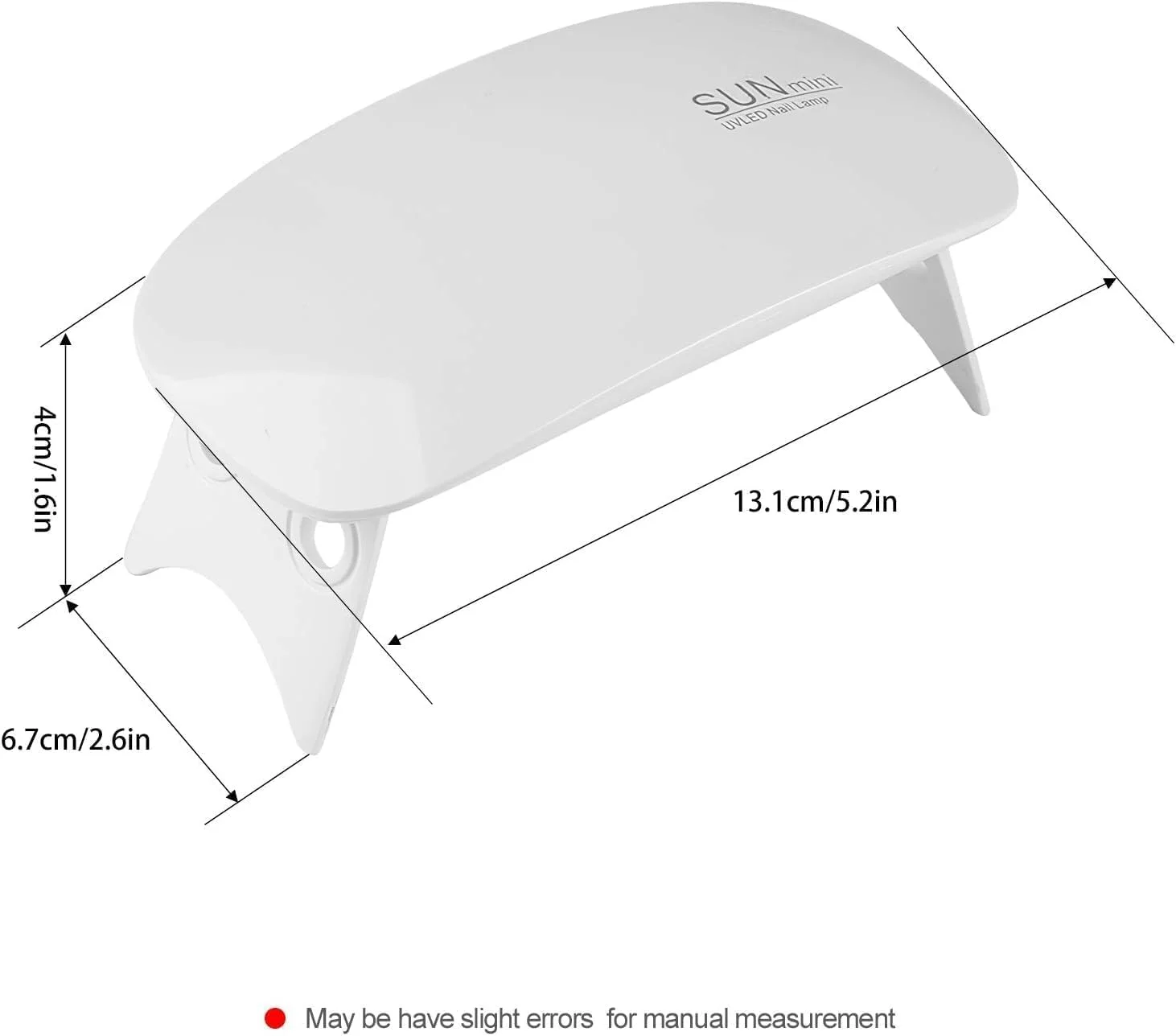 دستگاه خشک کن لاک ناخن یو وی با پورت USB، سایز کوچک و طراحی موس، مناسب برای انواع لاک ژل، مانیکور و پدیکور، دارای دو زمانبندی 6 وات LED، 45 و 60 ثانیه دستگاه خشک کن لاک ناخن یو وی با پورت USB، سایز کوچک و طراحی موس، مناسب برای انواع لاک ژل، مانیکور و پدیکور، دارای دو زمانبندی 6 وات LED، 45 و 60 ثانیه