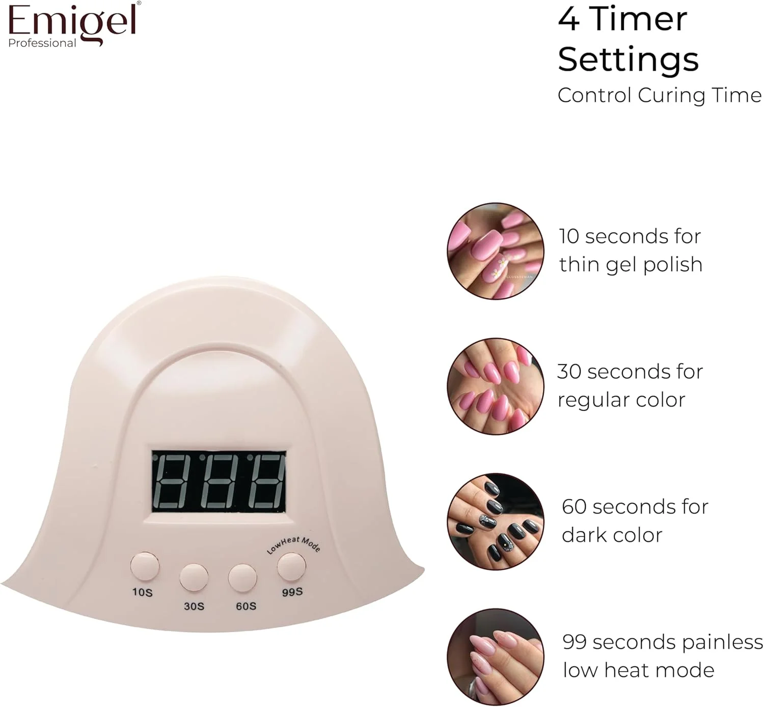 دستگاه خشک کن لاک ناخن ۱۲۰ وات امیگل | خشک کننده سریع لاک ژل | دستگاه یو وی خشک کننده ناخن | دستگاه یو وی حرفه ای ناخن دستگاه خشک کن لاک ناخن ۱۲۰ وات امیگل | خشک کننده سریع لاک ژل | دستگاه یو وی خشک کننده ناخن | دستگاه یو وی حرفه ای ناخن